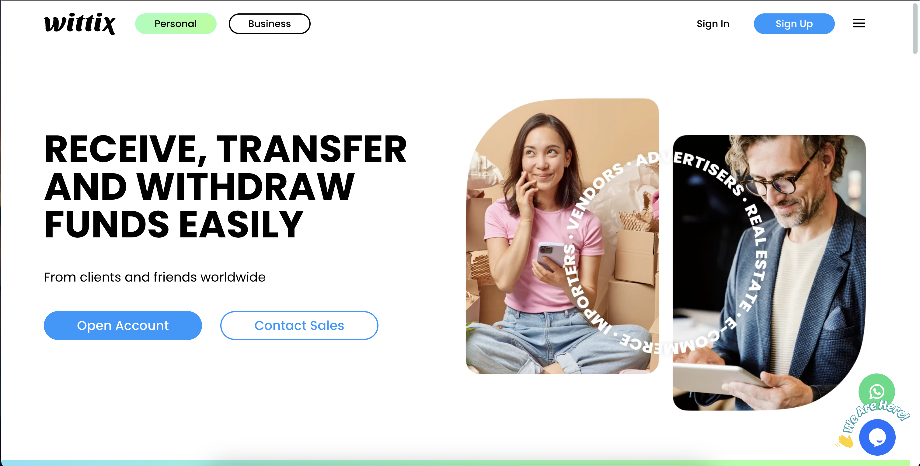 Wittix Online Business Account