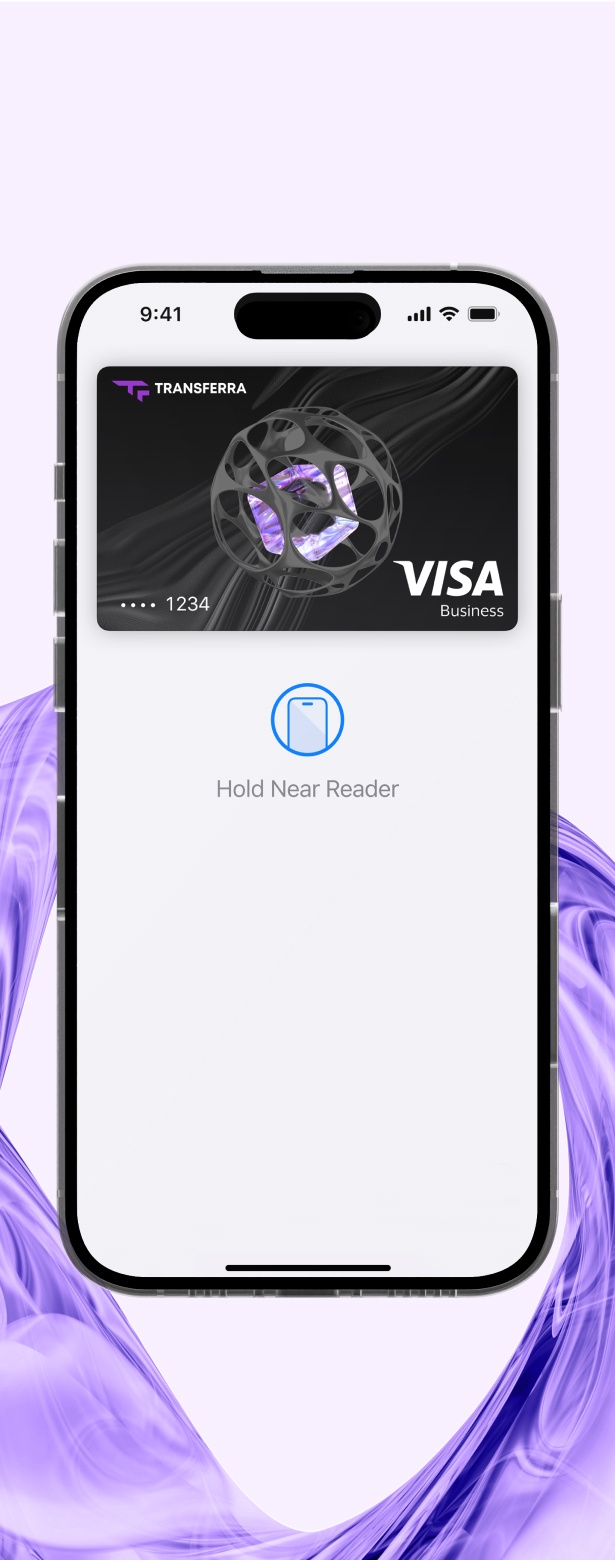 How to Pay with Transferra's Corporate Card on Apple Pay