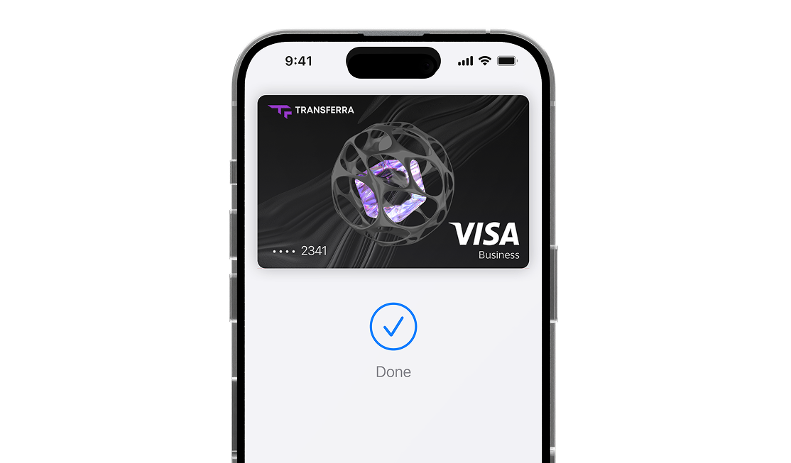 Set up IBAN Accounts from Transferra
