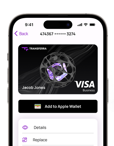 By Using the Transferra Application