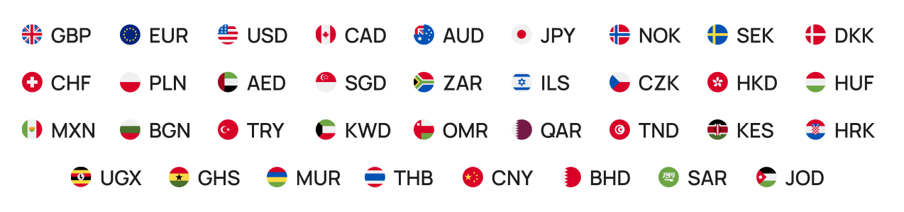 Cross-Border Payments to 180+ Countries